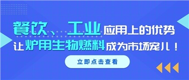 餐飲、工業(yè)應(yīng)用上的優(yōu)勢(shì)，讓爐用生物燃料成為市場寵兒！